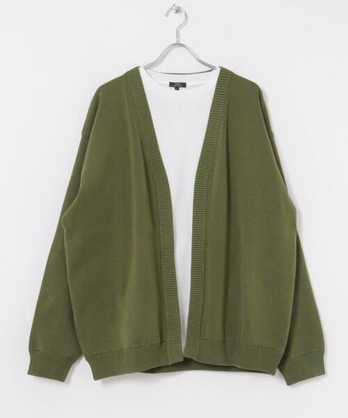 URBAN RESEARCH ITEMS / アーバンリサーチ アイテムズ ニット・セーター | Mウォッシャブルミラノリブカーディガンインナーセット | 詳細1
