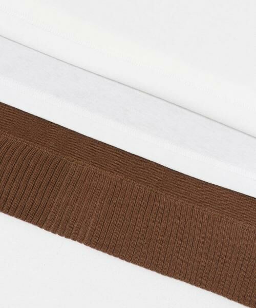 URBAN RESEARCH ITEMS / アーバンリサーチ アイテムズ ニット・セーター | Mウォッシャブルミラノリブカーディガンインナーセット | 詳細4