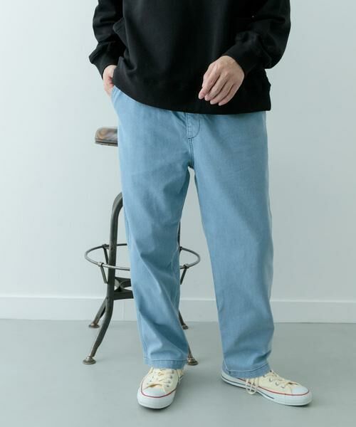 URBAN RESEARCH ITEMS / アーバンリサーチ アイテムズ その他パンツ | クールタッチ デニムイージーパンツ | 詳細1