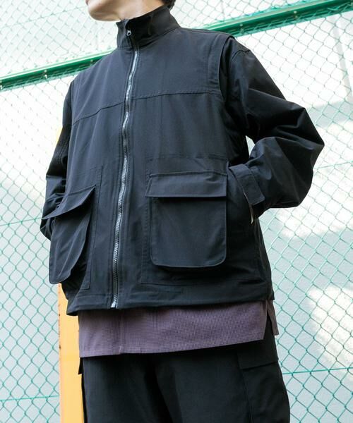 URBAN RESEARCH ITEMS / アーバンリサーチ アイテムズ その他アウター | ドライウェザー 2WAYハイネックブルゾン | 詳細3