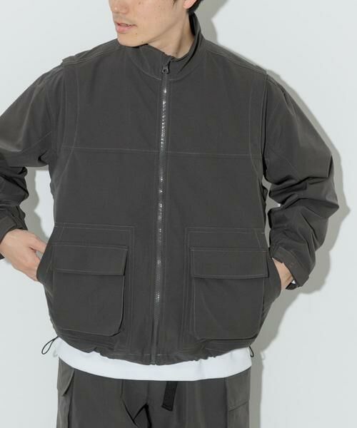 URBAN RESEARCH ITEMS / アーバンリサーチ アイテムズ その他アウター | ドライウェザー 2WAYハイネックブルゾン | 詳細13