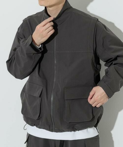 URBAN RESEARCH ITEMS / アーバンリサーチ アイテムズ その他アウター | ドライウェザー 2WAYハイネックブルゾン | 詳細14
