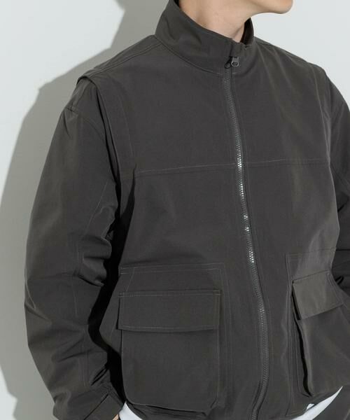 URBAN RESEARCH ITEMS / アーバンリサーチ アイテムズ その他アウター | ドライウェザー 2WAYハイネックブルゾン | 詳細15