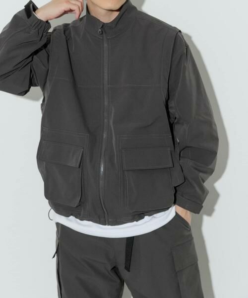 URBAN RESEARCH ITEMS / アーバンリサーチ アイテムズ その他アウター | ドライウェザー 2WAYハイネックブルゾン | 詳細17