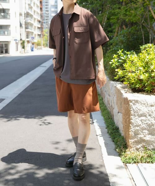 URBAN RESEARCH ITEMS / アーバンリサーチ アイテムズ シャツ・ブラウス | ダブルポケットワークショートスリーブシャツ | 詳細4