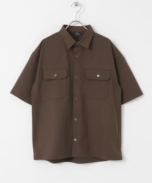 URBAN RESEARCH ITEMS / アーバンリサーチ アイテムズ シャツ・ブラウス | ダブルポケットワークショートスリーブシャツ | 詳細5