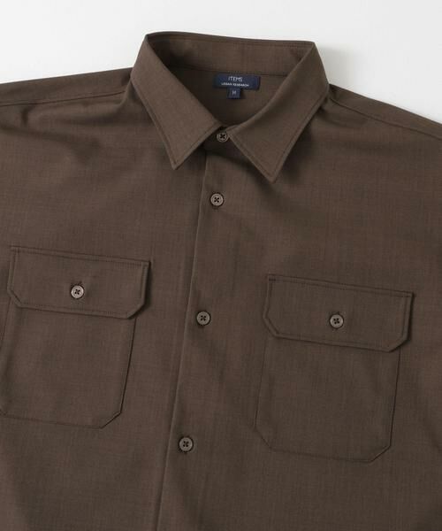 URBAN RESEARCH ITEMS / アーバンリサーチ アイテムズ シャツ・ブラウス | ダブルポケットワークショートスリーブシャツ | 詳細6