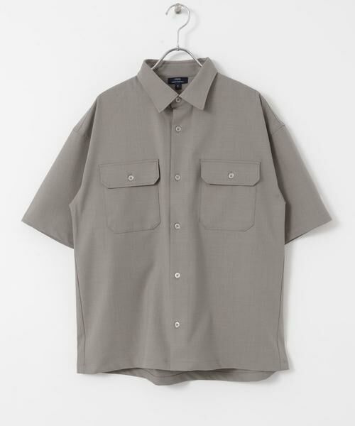 URBAN RESEARCH ITEMS / アーバンリサーチ アイテムズ シャツ・ブラウス | ダブルポケットワークショートスリーブシャツ | 詳細27