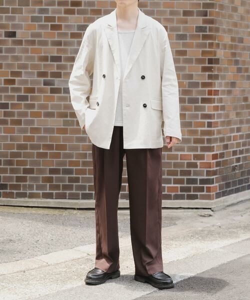 URBAN RESEARCH ITEMS / アーバンリサーチ アイテムズ その他パンツ | 2タックセンタープレススラックス | 詳細9