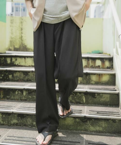 URBAN RESEARCH ITEMS / アーバンリサーチ アイテムズ その他パンツ | 2タックセンタープレススラックス | 詳細18