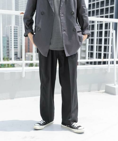 URBAN RESEARCH ITEMS / アーバンリサーチ アイテムズ その他パンツ | 2タックセンタープレススラックス | 詳細20
