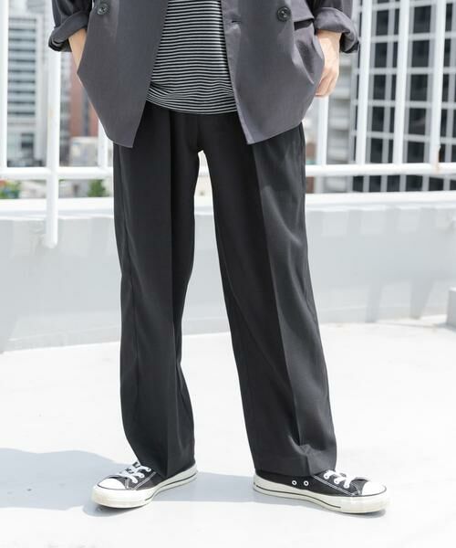 URBAN RESEARCH ITEMS / アーバンリサーチ アイテムズ その他パンツ | 2タックセンタープレススラックス | 詳細21