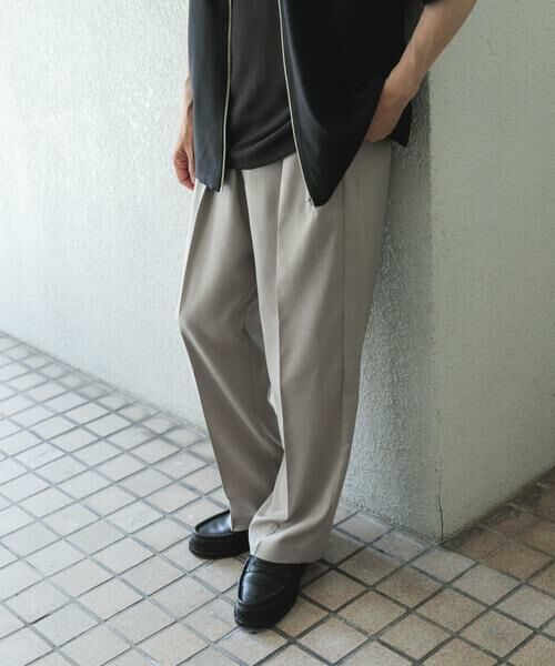 URBAN RESEARCH ITEMS / アーバンリサーチ アイテムズ その他パンツ | 2タックセンタープレススラックス | 詳細28