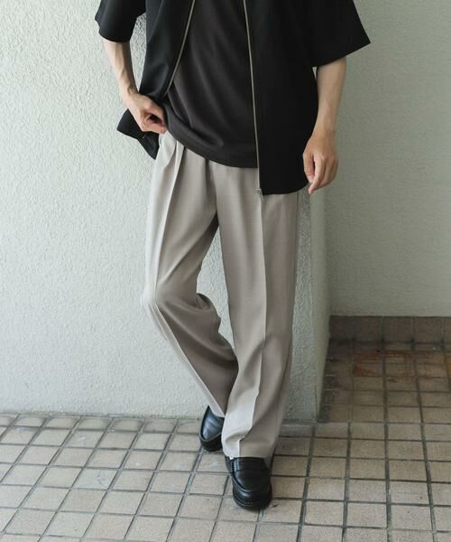 URBAN RESEARCH ITEMS / アーバンリサーチ アイテムズ その他パンツ | 2タックセンタープレススラックス | 詳細29