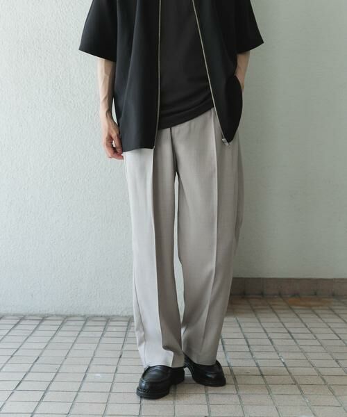 URBAN RESEARCH ITEMS / アーバンリサーチ アイテムズ その他パンツ | 2タックセンタープレススラックス | 詳細30