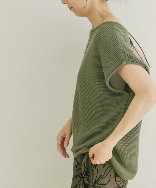 URBAN RESEARCH ITEMS / アーバンリサーチ アイテムズ ニット・セーター | ワッフルフレンチニット | 詳細2