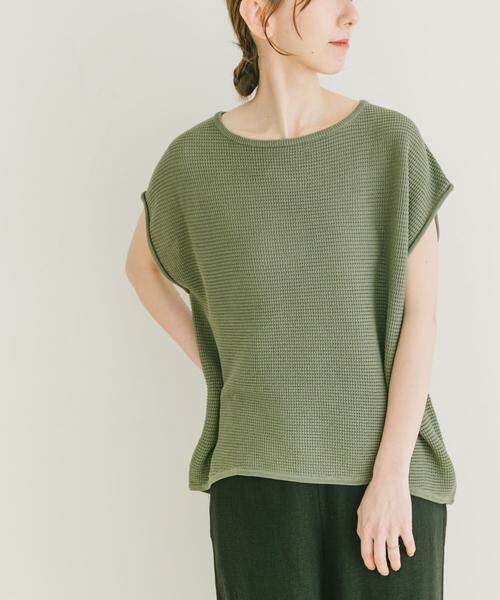 URBAN RESEARCH ITEMS / アーバンリサーチ アイテムズ ニット・セーター | ワッフルフレンチニット | 詳細6