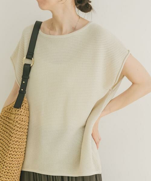 URBAN RESEARCH ITEMS / アーバンリサーチ アイテムズ ニット・セーター | ワッフルフレンチニット | 詳細12