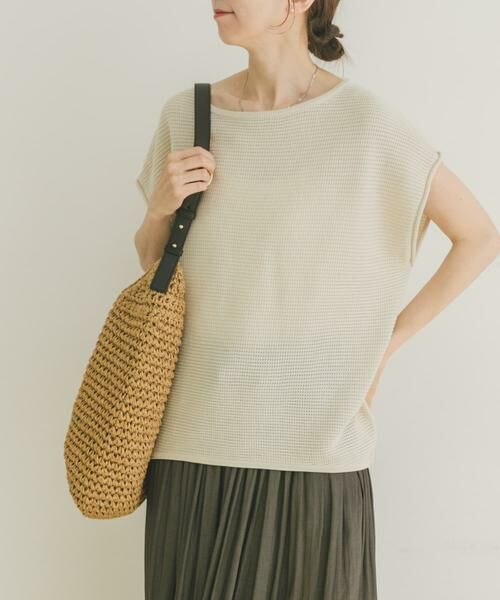 URBAN RESEARCH ITEMS / アーバンリサーチ アイテムズ ニット・セーター | ワッフルフレンチニット | 詳細13