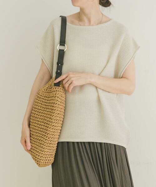 URBAN RESEARCH ITEMS / アーバンリサーチ アイテムズ ニット・セーター | ワッフルフレンチニット | 詳細14