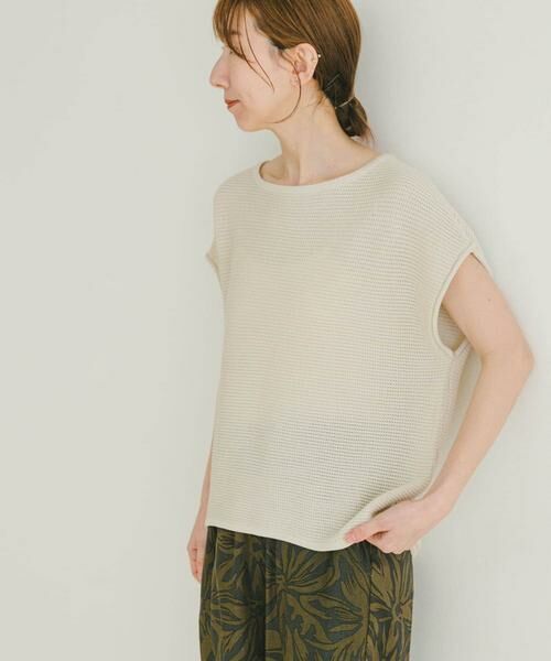 URBAN RESEARCH ITEMS / アーバンリサーチ アイテムズ ニット・セーター | ワッフルフレンチニット | 詳細15