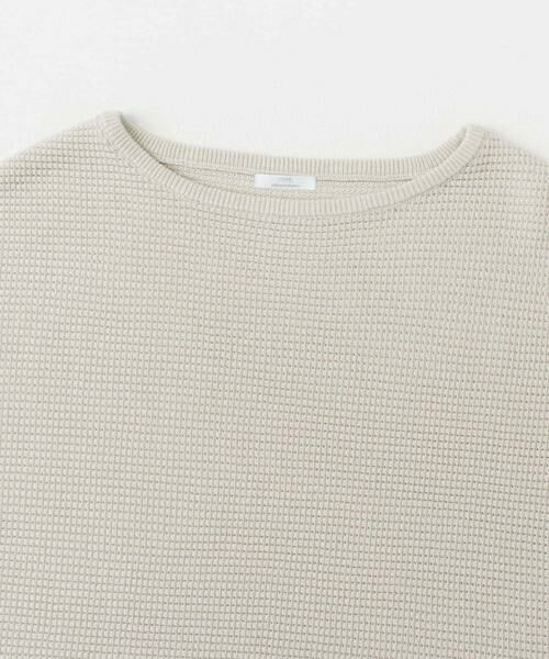 URBAN RESEARCH ITEMS / アーバンリサーチ アイテムズ ニット・セーター | ワッフルフレンチニット | 詳細19