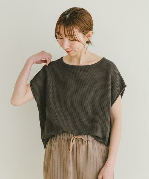 URBAN RESEARCH ITEMS / アーバンリサーチ アイテムズ ニット・セーター | ワッフルフレンチニット | 詳細23