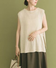 URBAN RESEARCH ITEMS / アーバンリサーチ アイテムズ ベスト | テープヤーンニットベスト