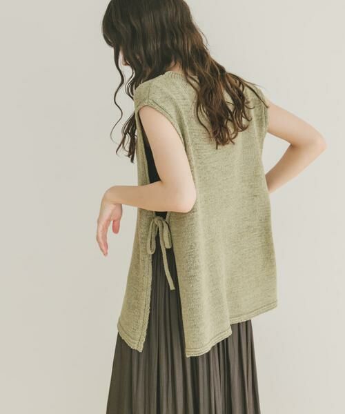 URBAN RESEARCH ITEMS / アーバンリサーチ アイテムズ ベスト | テープヤーンニットベスト | 詳細3