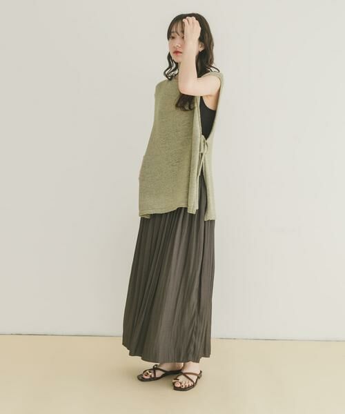 URBAN RESEARCH ITEMS / アーバンリサーチ アイテムズ ベスト | テープヤーンニットベスト | 詳細5