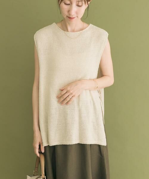 URBAN RESEARCH ITEMS / アーバンリサーチ アイテムズ ベスト | テープヤーンニットベスト | 詳細19