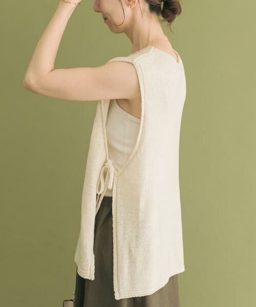 URBAN RESEARCH ITEMS / アーバンリサーチ アイテムズ ベスト | テープヤーンニットベスト | 詳細21