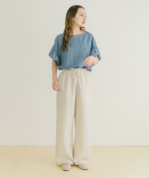 URBAN RESEARCH ITEMS / アーバンリサーチ アイテムズ シャツ・ブラウス | 袖フリルブラウス | 詳細6