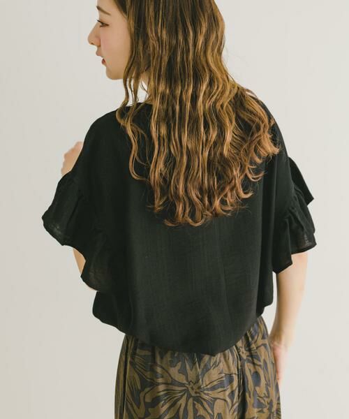 URBAN RESEARCH ITEMS / アーバンリサーチ アイテムズ シャツ・ブラウス | 袖フリルブラウス | 詳細22