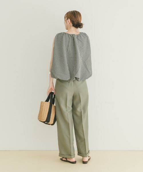 URBAN RESEARCH ITEMS / アーバンリサーチ アイテムズ シャツ・ブラウス | バルーンスリーブノースリブラウス | 詳細14