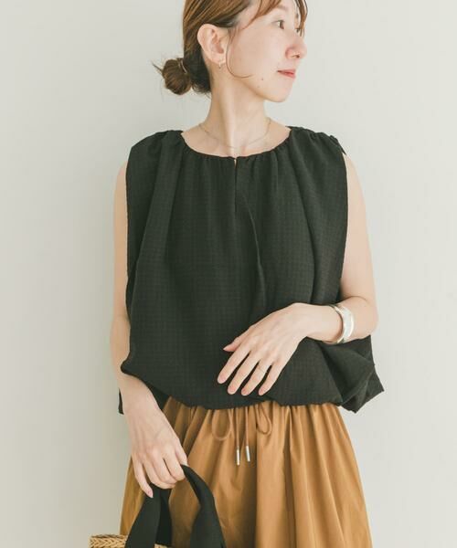 URBAN RESEARCH ITEMS / アーバンリサーチ アイテムズ シャツ・ブラウス | バルーンスリーブノースリブラウス | 詳細22