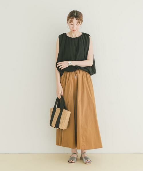 URBAN RESEARCH ITEMS / アーバンリサーチ アイテムズ シャツ・ブラウス | バルーンスリーブノースリブラウス | 詳細24