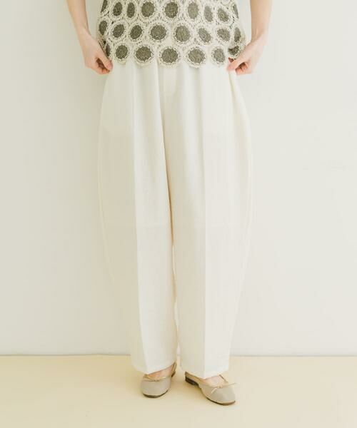 URBAN RESEARCH ITEMS / アーバンリサーチ アイテムズ その他パンツ | コクーンイージーパンツ(ホワイト系その他)