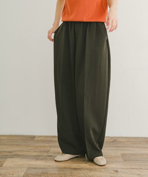 URBAN RESEARCH ITEMS / アーバンリサーチ アイテムズ その他パンツ | コクーンイージーパンツ(チャコールグレー)