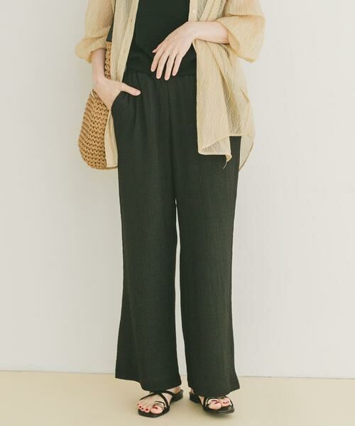 URBAN RESEARCH ITEMS / アーバンリサーチ アイテムズ その他パンツ | カットヨウリュウイージーパンツ(ブラック)