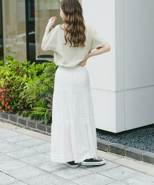 URBAN RESEARCH ITEMS / アーバンリサーチ アイテムズ スカート | コットンティアードスカート | 詳細7