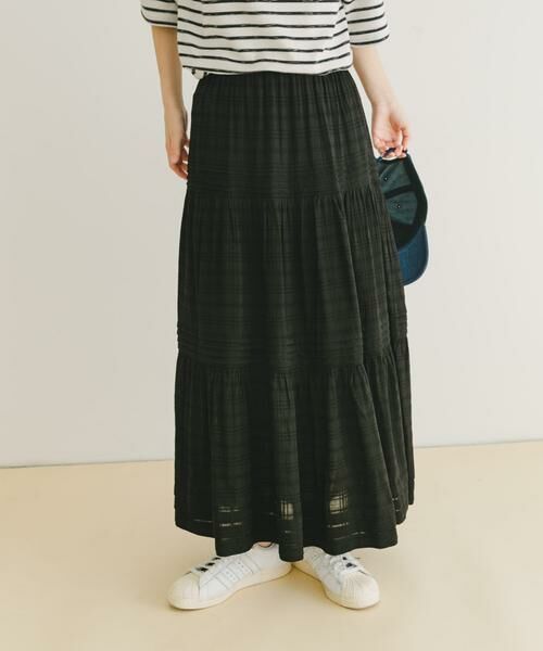 URBAN RESEARCH ITEMS / アーバンリサーチ アイテムズ スカート | コットンティアードスカート | 詳細14