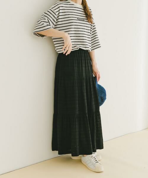 URBAN RESEARCH ITEMS / アーバンリサーチ アイテムズ スカート | コットンティアードスカート | 詳細15