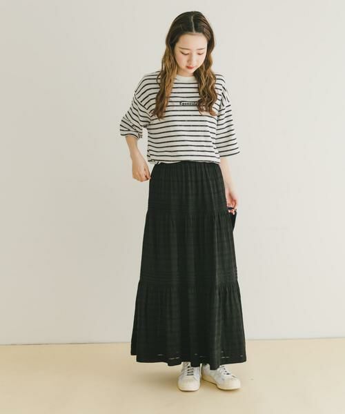 URBAN RESEARCH ITEMS / アーバンリサーチ アイテムズ スカート | コットンティアードスカート | 詳細16
