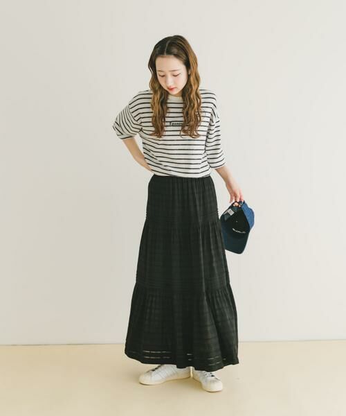 URBAN RESEARCH ITEMS / アーバンリサーチ アイテムズ スカート | コットンティアードスカート | 詳細17