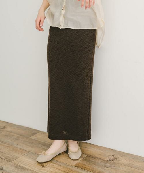 URBAN RESEARCH ITEMS / アーバンリサーチ アイテムズ スカート | ジャガードタイトロングスカート | 詳細4