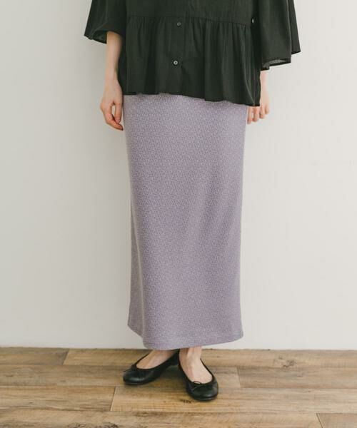 URBAN RESEARCH ITEMS / アーバンリサーチ アイテムズ スカート | ジャガードタイトロングスカート | 詳細13