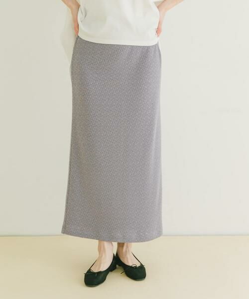 URBAN RESEARCH ITEMS / アーバンリサーチ アイテムズ スカート | ジャガードタイトロングスカート | 詳細17