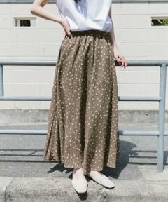 URBAN RESEARCH ITEMS / アーバンリサーチ アイテムズ スカート | フクレドットギャザースカート