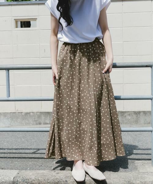 URBAN RESEARCH ITEMS / アーバンリサーチ アイテムズ スカート | フクレドットギャザースカート | 詳細2